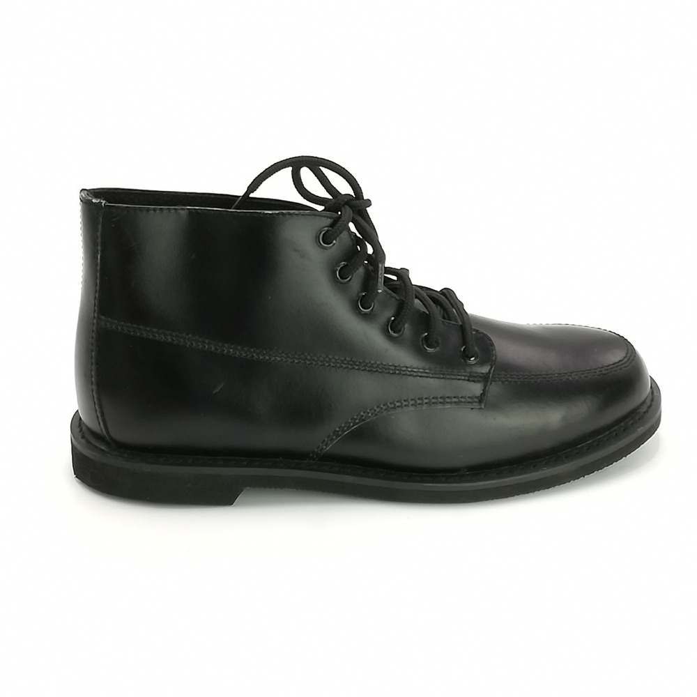 Kipling Boots Mens Shoes Work‎ Boot Black Leather Lace Up Combat Mid K408 10